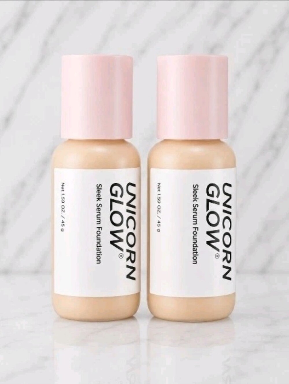 2 Unicorn Glow #117C Sleek Serum Foundation 1.58 oz each SEALED! $28 MSRP